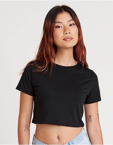 A-JT006-Womens Tri-Blend Cropped T